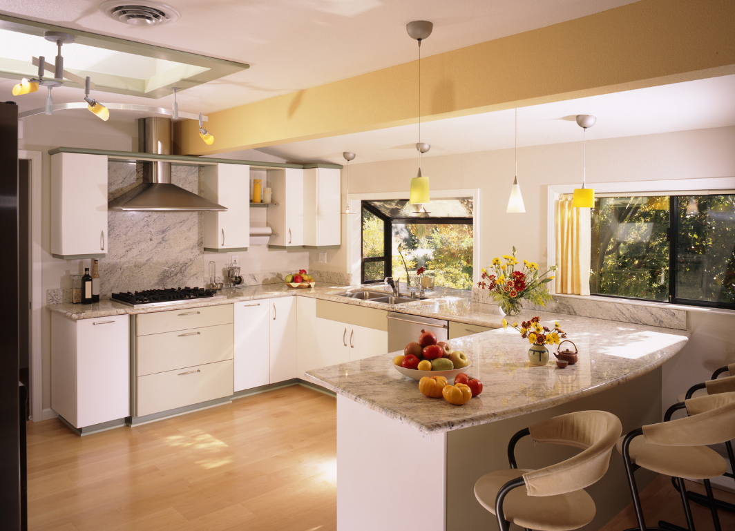 Kitchen design inspiration with warm finishes and practical layout