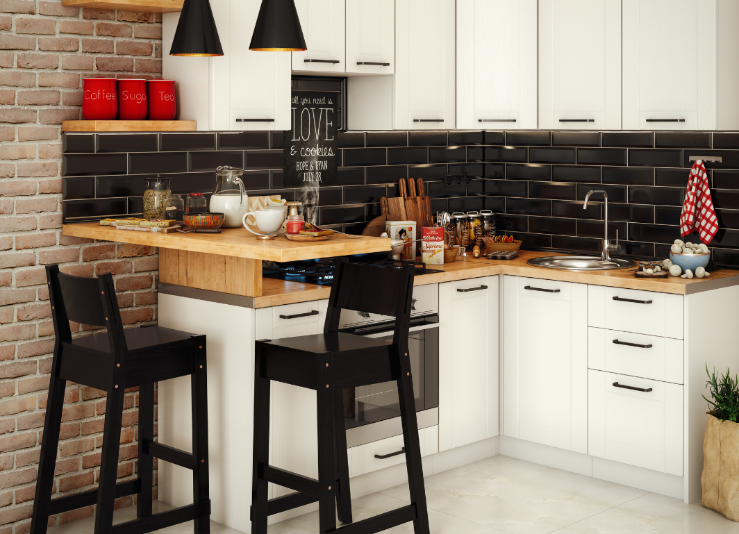 Kitchen renovations: updated cabinetry, lighting and finishes